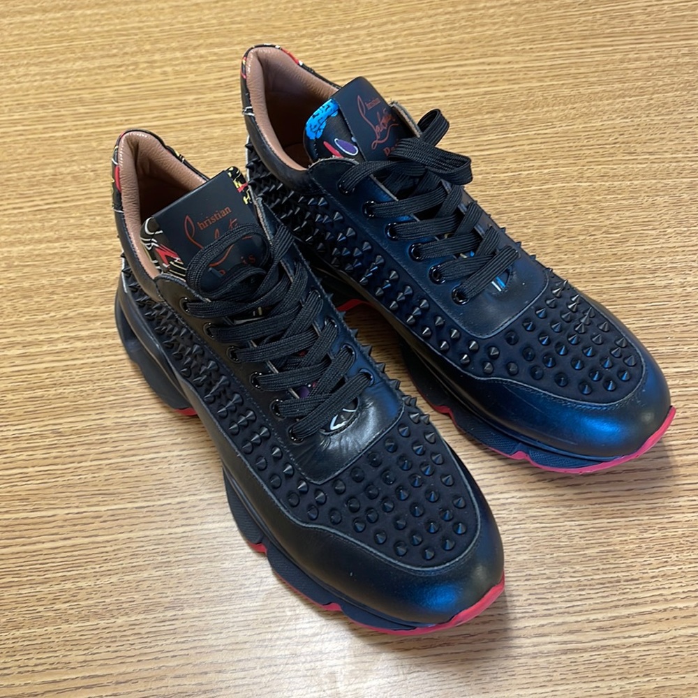 Christian Louboutin Spike sneakers men’s size 12 (Euro 45) like new